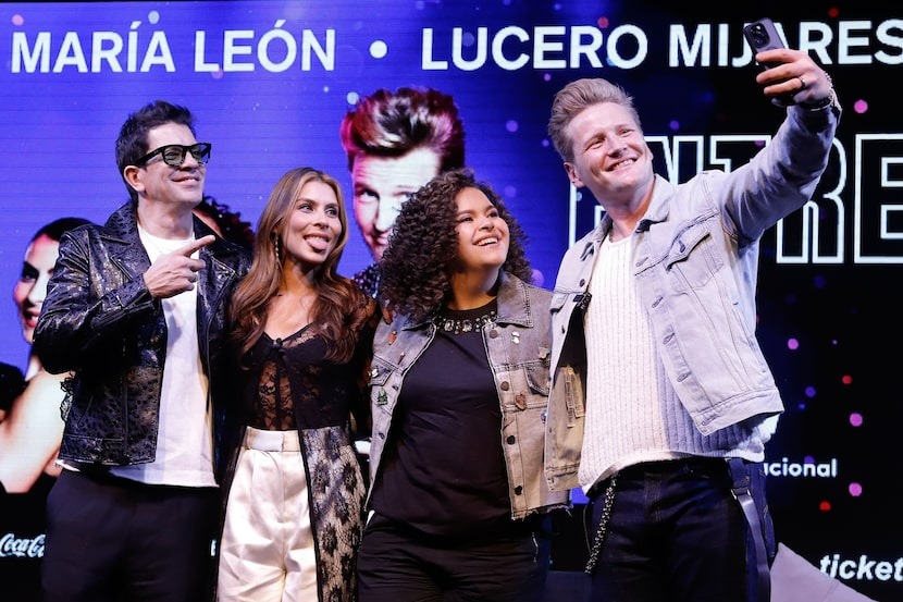 Lucero Mijares, María León, Alexander Acha y Yahir se reúnen en el Entre Cómplices Tour